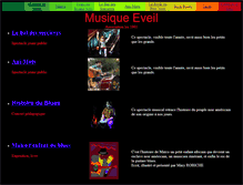 Tablet Screenshot of musiqueeveil.fr